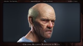 Portrait Production - Creating a Realistic Portrait in Maya