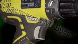 У меня такая же поломка 3 \ Проблемы с кнопкой в Ryobi \ Лопнула пружина \ Не выключается