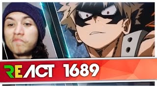 React 1689 Rap do Bakugou (Boku no Hero) - Um Futuro Anti-herói! (Dinoceronte)