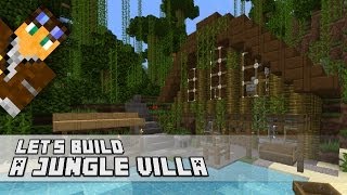 Minecraft Simple Builds: Let's Build - A Jungle Villa!