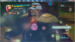 One Piece Pirate Warriors 3 mod Akaniu Suit reskin with download