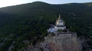 Воскресенская церковь 4K (Форос) | Foros Resurrection Church 4K | DJI Phantom 3