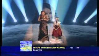 Jackie Evancho & Sarah Brightman. - AGT results show