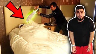 FREEZING ICE BUCKET PRANK! *Sneakercon Overtime GAME*