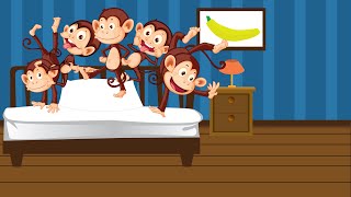 5 Little Monkeys Jumping On The Bed