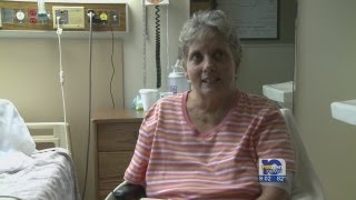 Amputee begins rehab after dog attack