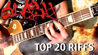Top 20 Slash Riffs - Medley - Part 1