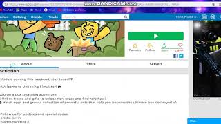 Roblox [NEW] ?Unboxing Simulator? Free Vip Server! Link in Desc!