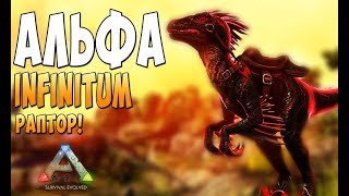 Приручение Альфа Раптора! - Ark Survival Evolved Infinitum #5
