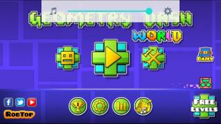 Geometry Dash World секретный уровень я офигел