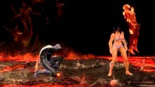 MORTAL KOMBAT 9 : Fatalities  on  MILEENA (flesh pits)
