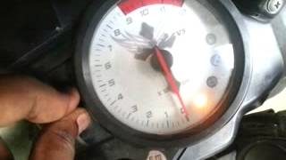 TVS Apache RTR series DIY[How to off service light]