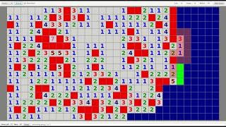 Minesweeper AI - Frontier Algorithm with Visualization
