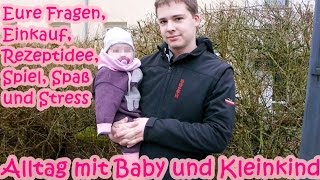 Ein Tag im Leben einer jungen Familie | 2 Kinder, Job und Haushalt