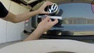2013 VW GTI: Episode 48: Removing Rear Hatch Emblem and Painting