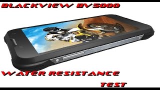 Blackview BV5000 Water Resistance Test
