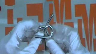 SOLUTION OF MINI METAL PUZZLES
