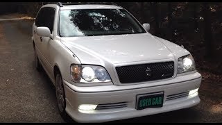■H12 トヨタ CROWN クラウンエステート（JZS175W） アスリートG 後期? 距離約51,000km كراون　ملكه اسم على مسمى شوفو المواصفات