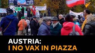 #Austria: i no vax in piazza
