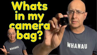 Packing My Camera Bag for LIGHT and EASY mobile video and photography | 360 Camera