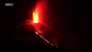 Live from the Canary Islands after La Palma volcano reaches the sea