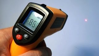 ИНФРАКРАСНЫЙ ТЕРМОМЕТР (ПИРОМЕТР) С ALIEXPRESS - СТОИТ ЛИ ПОКУПАТЬ?