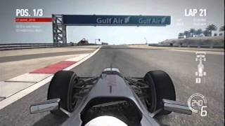 PS3 F1 2010 Sakhir (Bahrain) Time Trial 1:46.908 - With Car Setup