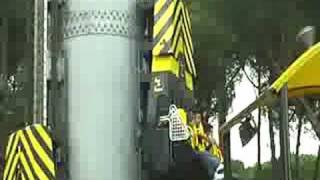 Caida libre de parque de atracciones de madrid