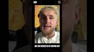 OUCH Jake Paul on a fight with KSI #shorts