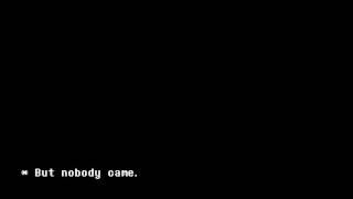 Undertale Genocide - "But Nobody Came" Creepy Ambient Remix (13+)