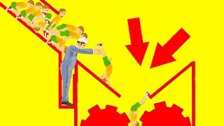 ЧТО ТУТ ПРОИСХОДИТ? ЗАПУСТИЛ МЕЛКИХ В ДРОБИЛКУ! САМЫЙ УГАРНЫЙ УРОВЕНЬ В ХЭППИ ВИЛС (Happy Wheels)