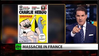 Terrorists decapitating French citizens over Prophet cartoon (Full show)
