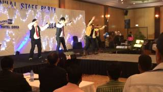 annul staff party radisson blu hotel doha