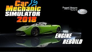 Pagani Huayra Engine rebuild