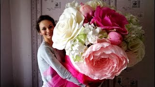Дело в ШЛЯПЕ!!! ПИОНЫ в огромной шляпной коробке /Видео мастер-класс №2