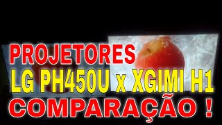 PROJETOR LG PH450U X XGIMI H1. #Geek58
