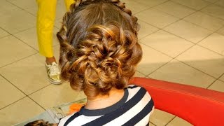 Плетение косичек детям. Урок 1. How to do braiding. Мастер-класс