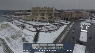Виртуальный тур 360 по Гродно | Драмтеатр | Фарный костел | Монастырь | Пожарная каланча | Экскурсия