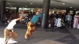 Awesome White Girl Dancing To African Music