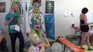 Bodypainting Titisee 2015