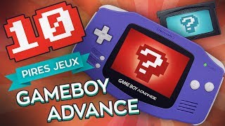 Les 10 plus mauvais jeux de la GameBoy Advance