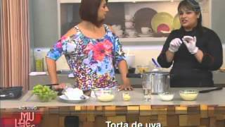 Filé ao molho madeira e Torta de uva - Receita 22/11/2012