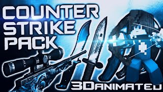 [Nuevo] ¡EL MEJOR TEXTURE PACK CS:GO PVP/UHC! ¡ANIMADO! 1.7/1.8/1.9