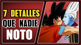 7 INCREIBLES DETALLES OCULTOS QUE NUNCA NOTASTE EN DRAGON BALL SUPER | Z | GT | ANZU361