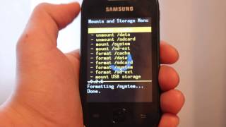 установка CyanogenMod 9 на samsung Y (android 4.0.4)