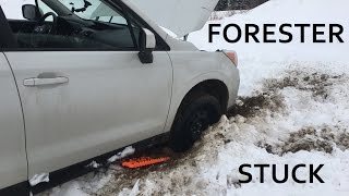 Subaru Forester & Mitsubishi Outlander OFF ROAD RECOVERY