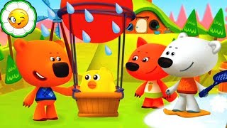 Детский уголок/Kids'Corner #41  Книжка-игра: Прогноз погоды! Как Кеша и Тучка в бадминтон играли!