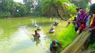 Net Fishing  |  Amazing Village Traditional Cast Net Fishing by Village People