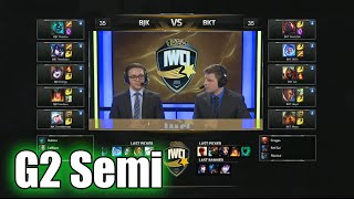 Bangkok Titans (Thailand) vs Beşiktaş e-Sports Club (Turkey) | Game 2 Semi Final IWCI 2015