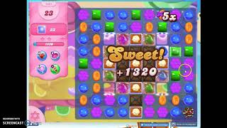 Candy Crush Level 1481 Audio Talkthrough, 3 Stars 0 Boosters